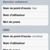 comment configure mes mms avec free