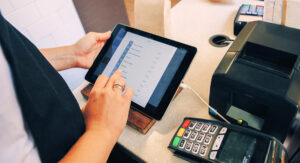 caisse enregistreuse iPad